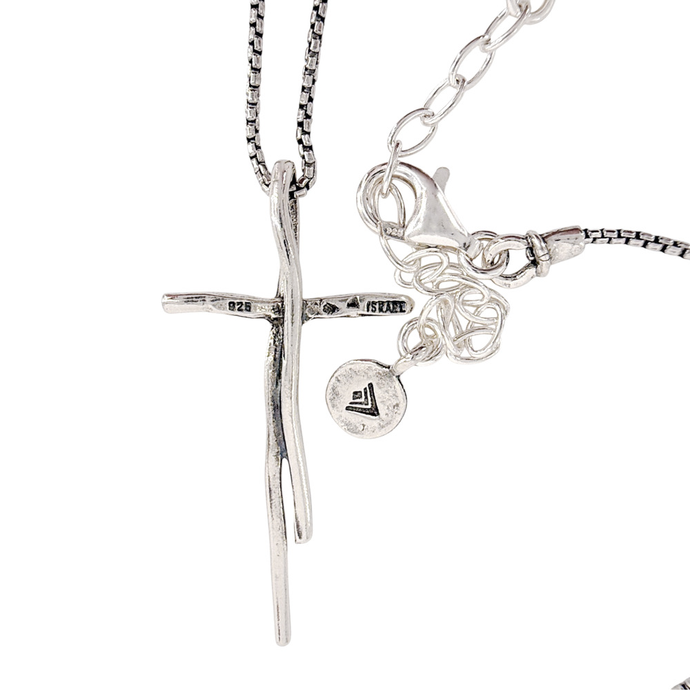 SILPADA Organic Cross Pendant Necklace - Picture 9 of 11